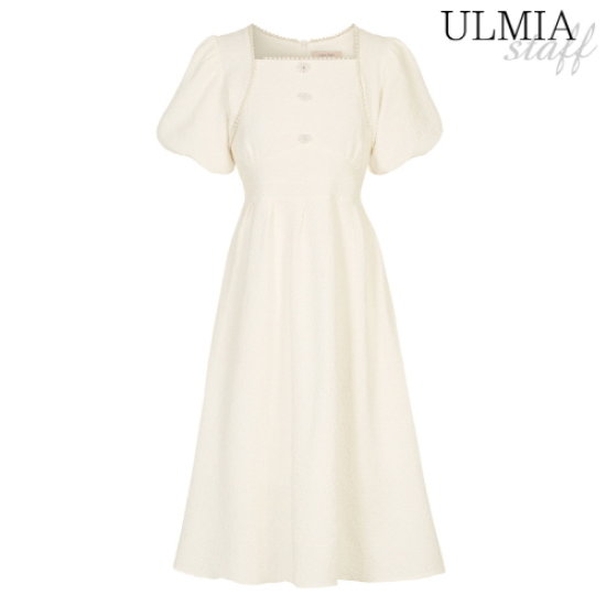 율미아스탭 퍼프소매진주원피스_S2M1OP3431