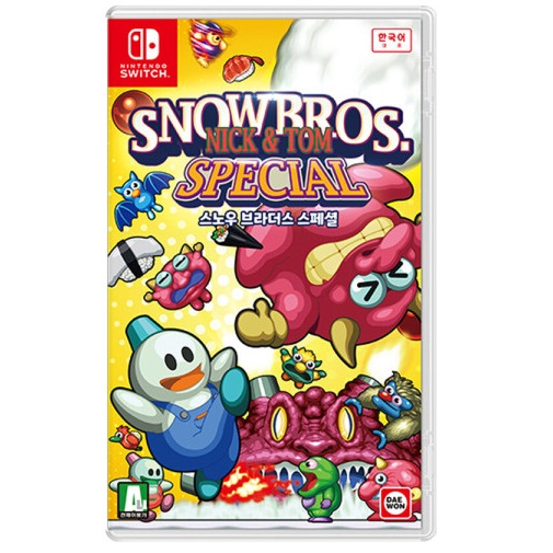 CRT 게임즈  스노우 브라더스 닉 & 톰 스페셜 SWITCH