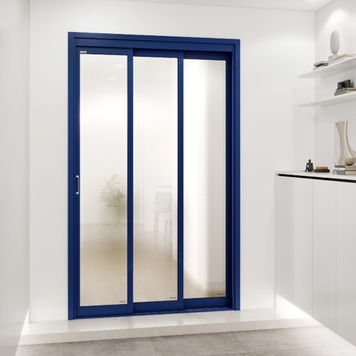 영림임업  트리플4 리오 슬림 3연동 ㅡ자형 오픈형 중문