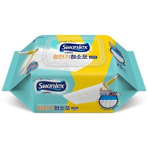 한울생약  스완렉스 정전기 청소포 표준형 25매