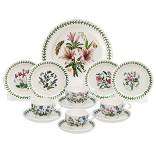 포트메리온 보타닉가든 4인 티타임세트 13P