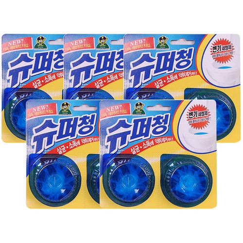 산도깨비 슈퍼청 변기세정제 40g 2개입