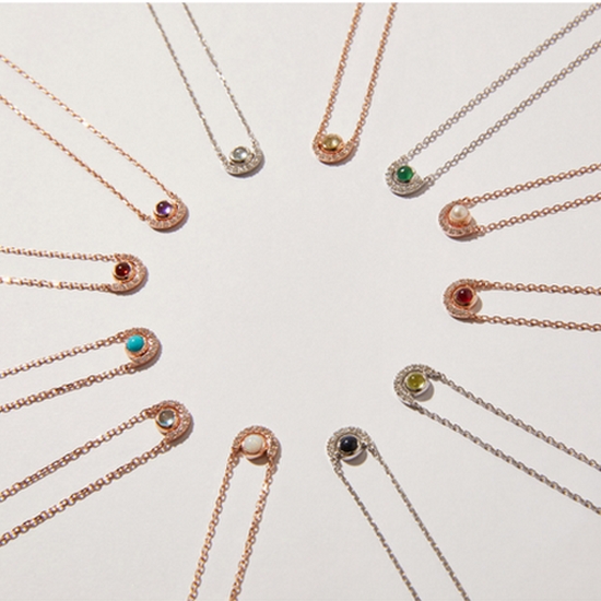 세정 디디에두보 드봉디디 탄생석 목걸이 12종 택 1 JDRNPYF72