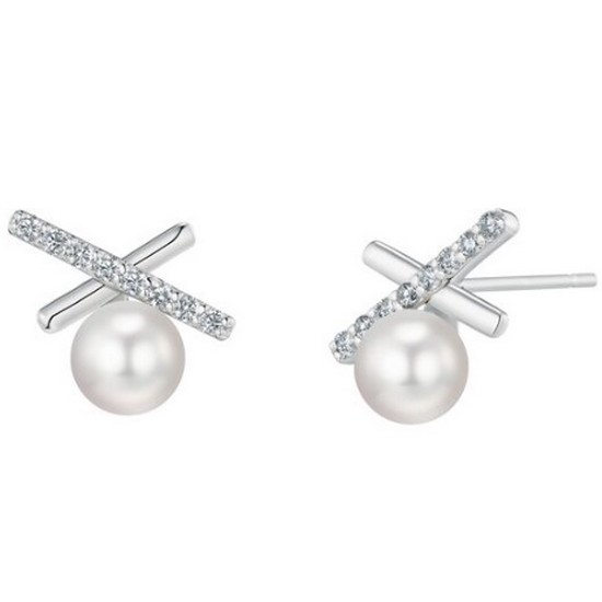 스톤헨지  XOXO 실버 귀걸이 K1640