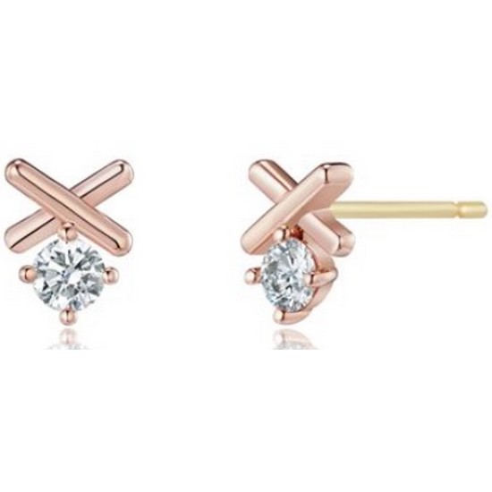 스톤헨지  XOXO 14K 귀걸이 F0382