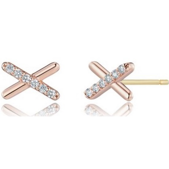 스톤헨지  여성 XOXO 14K 귀걸이_B0032