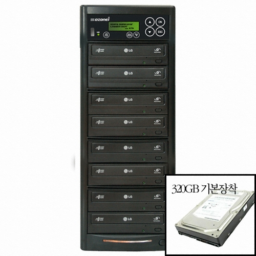디지털존 CD/DVD듀플리케이터 uSATA817H (1:7)