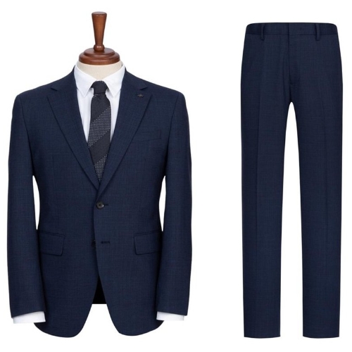 지이크 파렌하이트 F 네이비 싱글 베이직 정장 세트_FEJAA2312