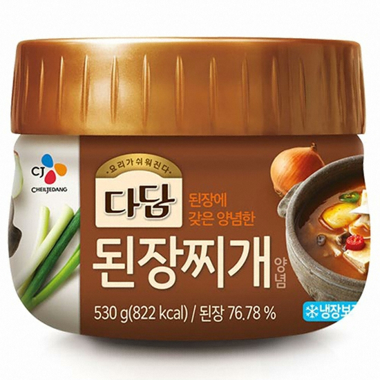  백설 다담 된장찌개 530g [12개]