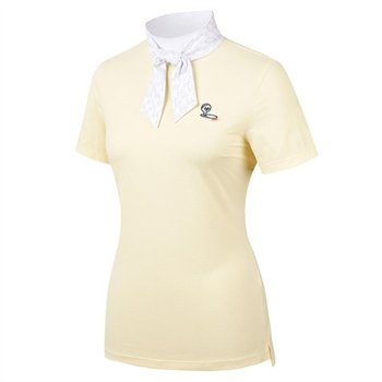 엘르골프 리본포인트 목크넥 티셔츠 6I45408