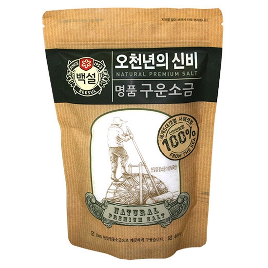 백설 오천년의신비 명품 구운소금 400g
