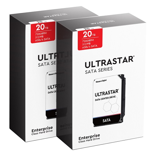 Western Digital WD Ultrastar DC HC560 박스 패키지 7200/512M WUH722020ALE6L4