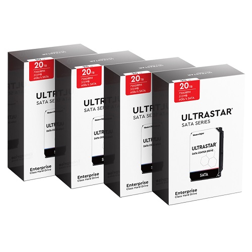 Western Digital WD Ultrastar DC HC560 박스 패키지 7200/512M WUH722020ALE6L4