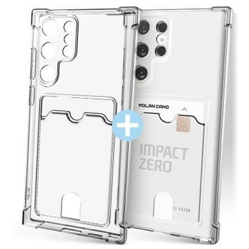 모란카노코리아  갤럭시S22 울트라 업워드 카드수납 젤리 케이스