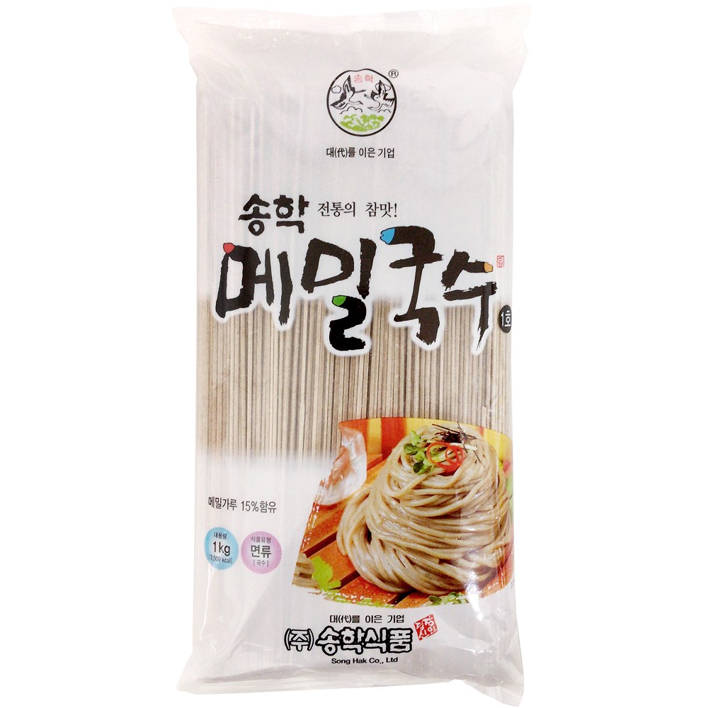 송학식품  메밀국수 1kg