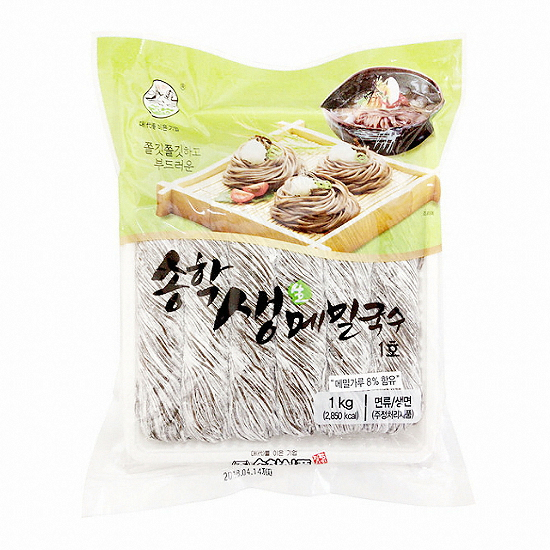 송학식품  생메밀국수 1kg