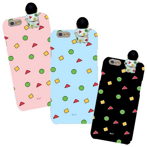 베락스  갤럭시S21 플러스 짱구잠옷패턴 피규어 하드 케이스