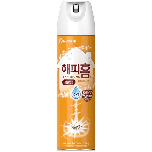 해피홈 에어로솔 수성 감귤향 500ml
