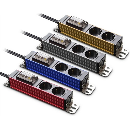 현대일렉트릭  서버탭 2구 16A 알루미늄 고용량 멀티탭