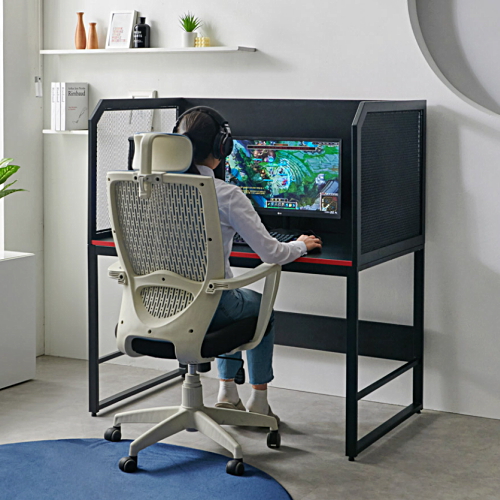 E스마트 홈게이머 철망형 게이밍 책상