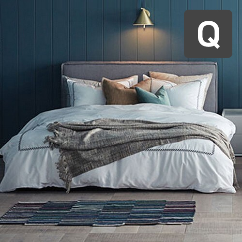 시몬스 플란 실버그레이 침대 Q 레귤러 타입