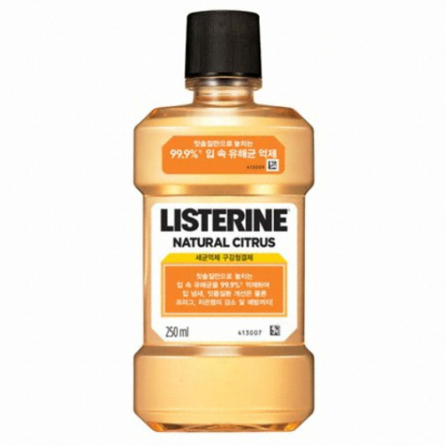존슨앤존슨 리스테린 내추럴 시트러스 250ml [10개]