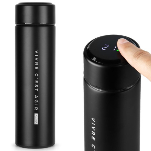 클리나 스마트 LED 온도표시 스마트 보온병 500ml