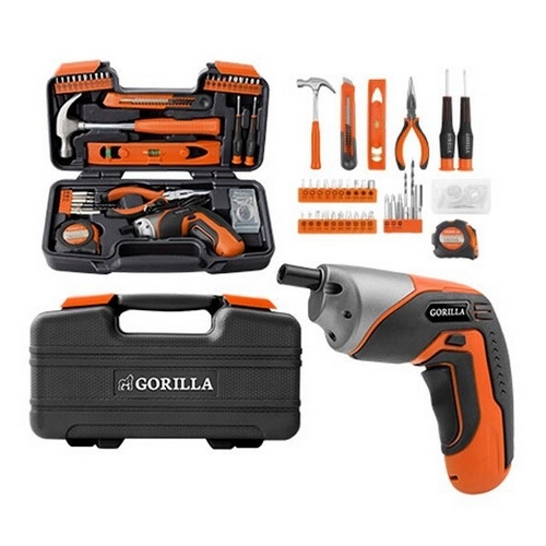 고릴라 3.7V 스크류드라이버 공구 세트