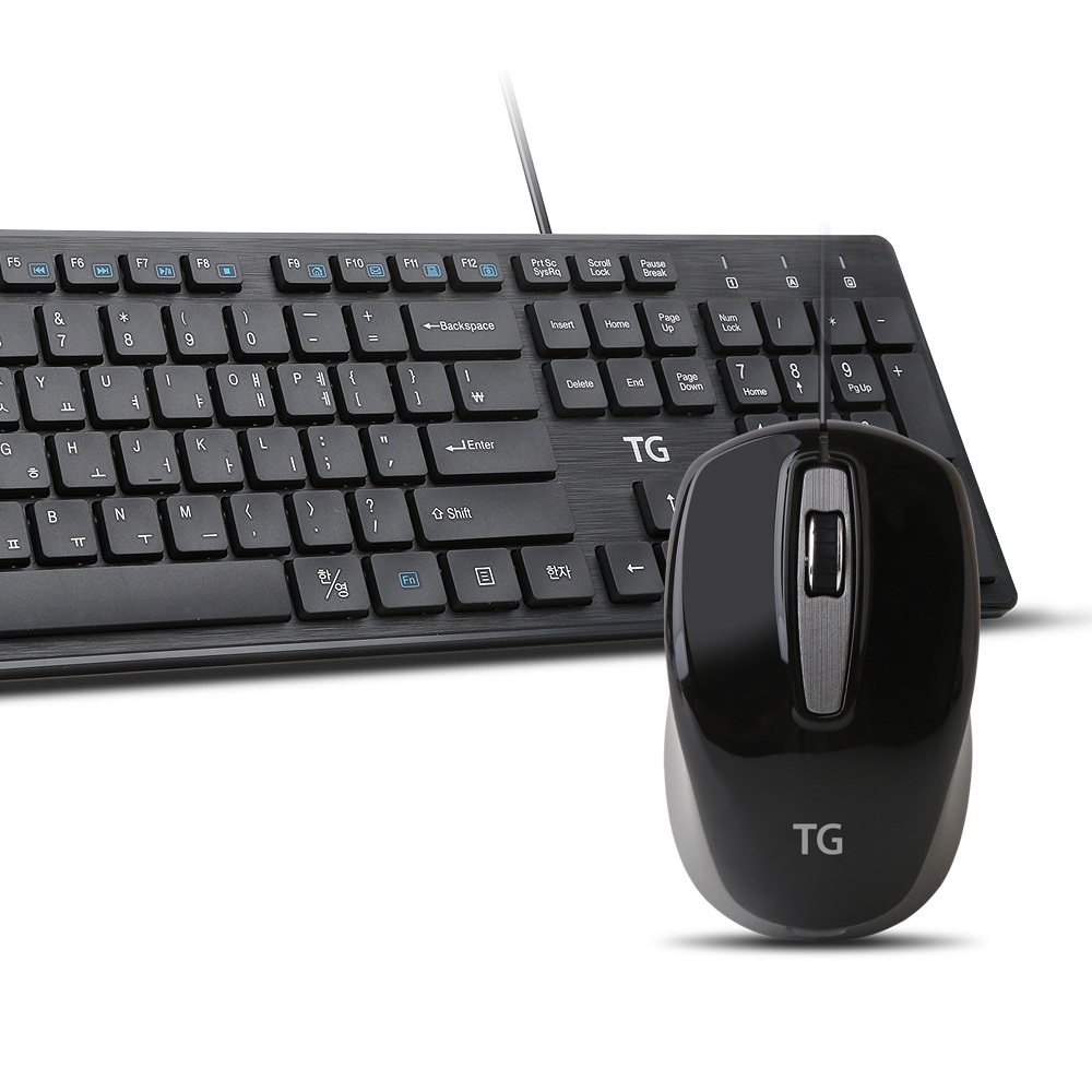 TG삼보  TG-KM500US 유선 키보드 마우스 세트