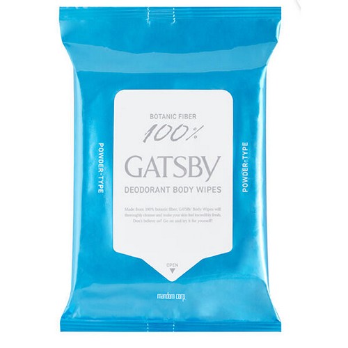 갸스비 파우더 데오드란트 바디 페이퍼 쿨 시트러스 10매