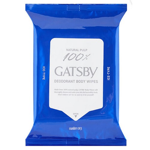 갸스비 아이스 데오드란트 바디 페이퍼 아이스 시트러스 10매