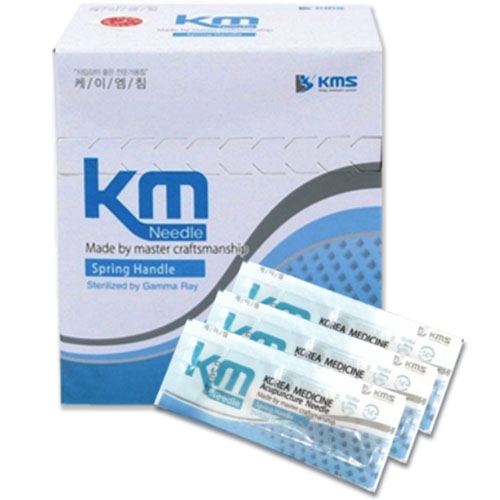 KMS KM침 일회용 스프링침 1000개입