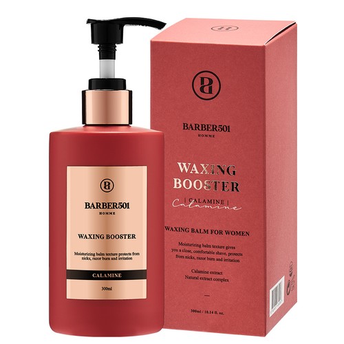 바버501 왁싱 부스터 칼라민 제모 왁싱크림 300ml