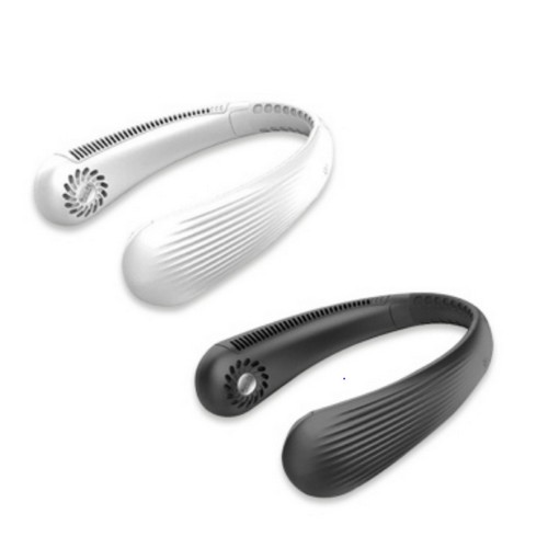 삼우힐링라이프  넥밴드형 듀얼 팬 아이스 쿨러 FAN-410