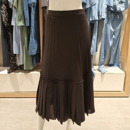 비지트인뉴욕 VY5SR25플리츠주름스커트 VY5SR25플리