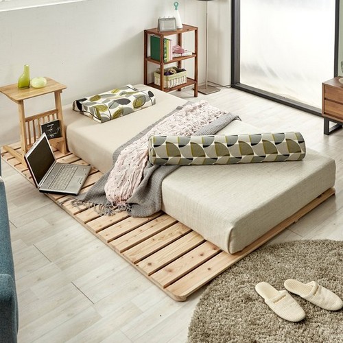 노르웨이숲 편백나무 원목 깔판 MS