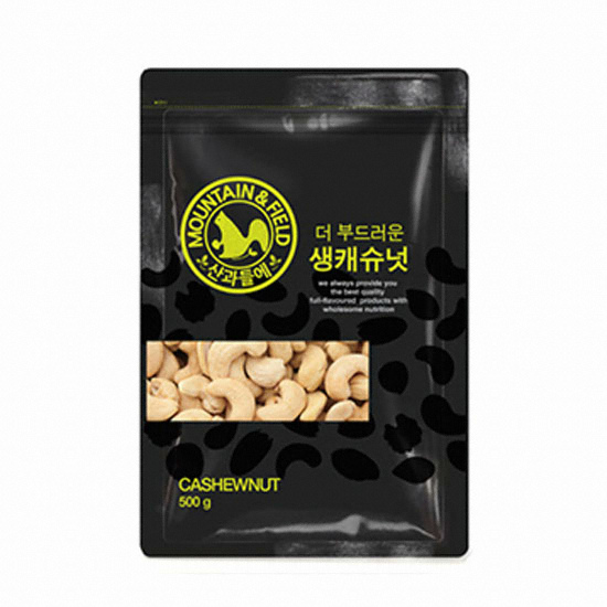 산과들에 생 캐슈넛 500g