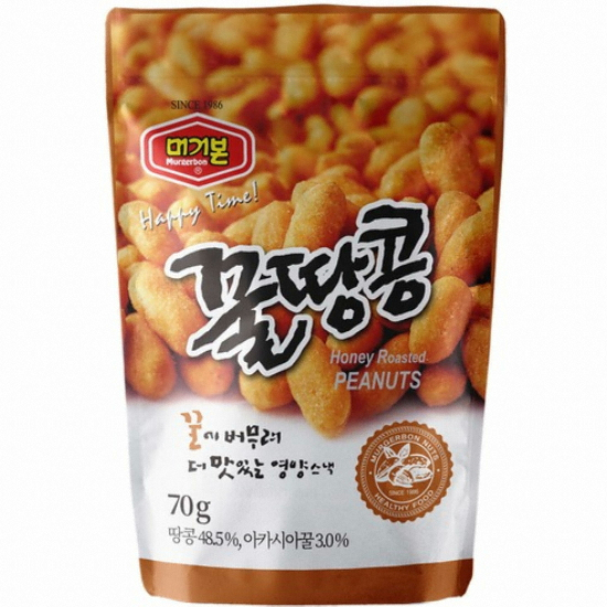 머거본  꿀땅콩 70g