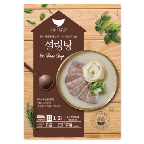 선미식품  따숨 설렁탕 600g