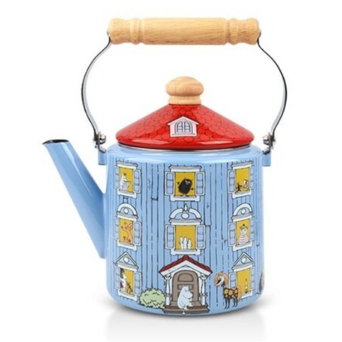 에지리 무민하우스 법랑 IH 주전자 2L