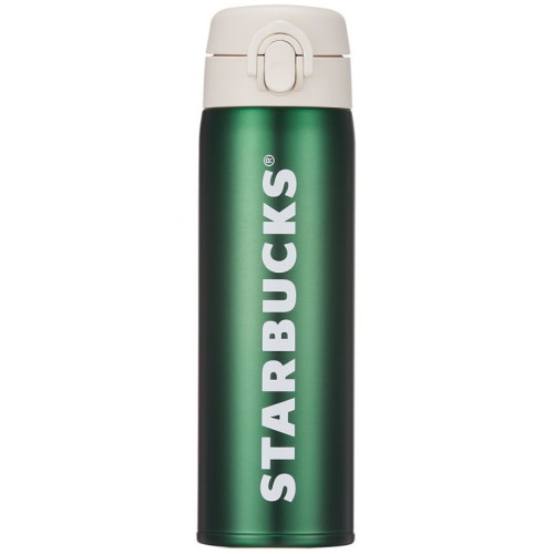 스타벅스 JNX 그린 워드마크 보온병 500ml