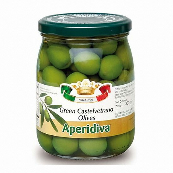 마다마  그린 카스텔베트라노 올리브 575g