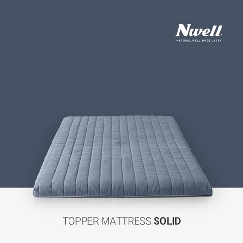 신우팜앤라텍스 느웰 솔리드 천연라텍스 토퍼 매트리스 Q