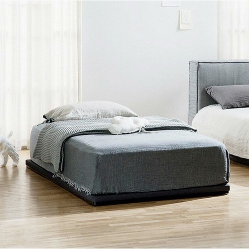 시몬스 플란 스톤그레이 침대 SS 하드 타입