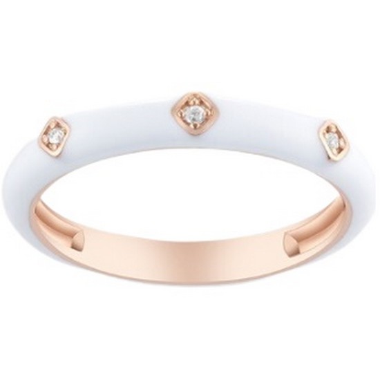 메트로시티  주얼리 프리즈마 14K 로즈 링 A221GR3108R4A