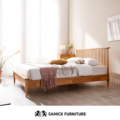 삼익가구 비버 원목 침대 SS