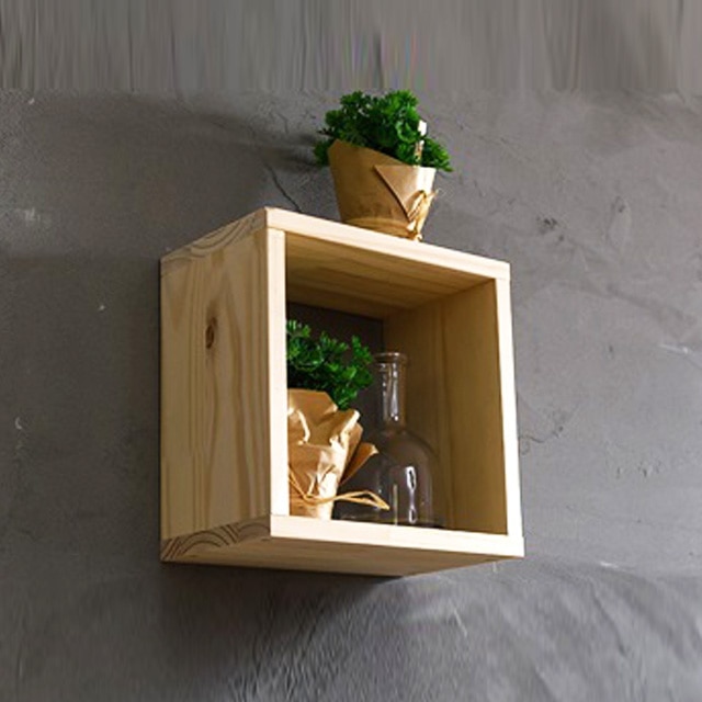 햇살맑은집 나무친구 원목 벽선반