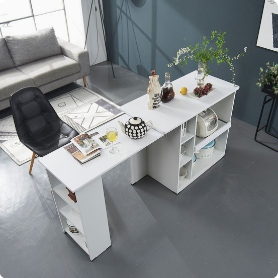 리버퍼니쳐 마뉴에 일자 확장형 아일랜드식탁