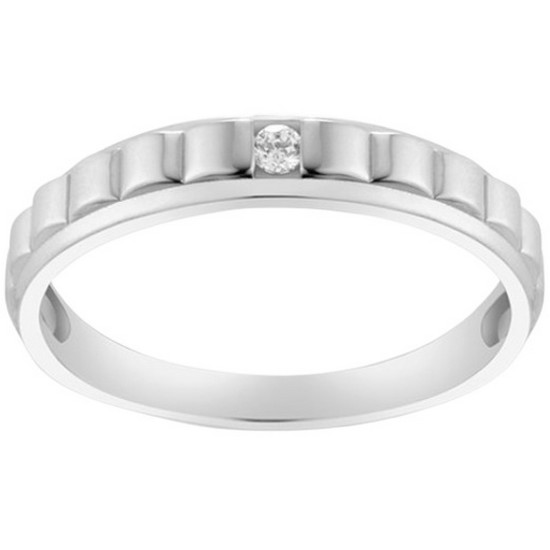 메트로시티 주얼리 이터니타 14K 화이트 링 A221GR3751W4A