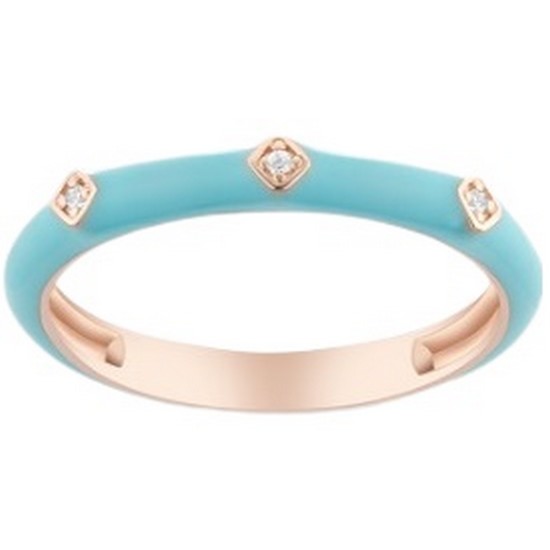 메트로시티  주얼리 프리즈마 14K 로즈 링 A221GR3109R4A